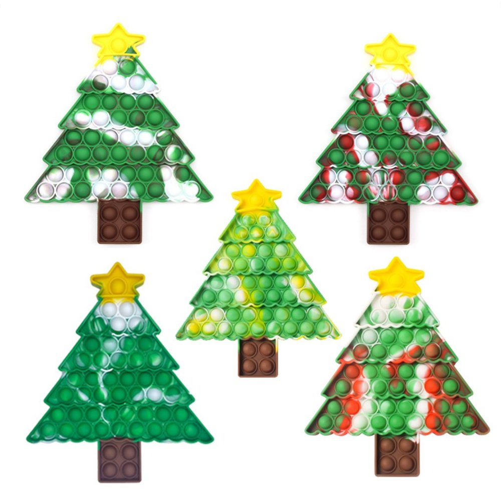 Popping Game Pop It | Tree Christmas Pop It Easter Toys